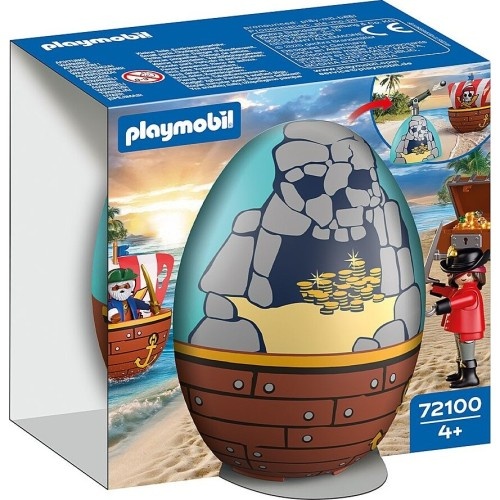 Playmobil Pirati:Igralno jajce, 34 kos, od 4. let (72100)