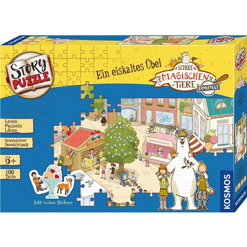 Puzzle Kosmos: Šola čarobnih živali preiskuje, 100 kosov, od 6. let