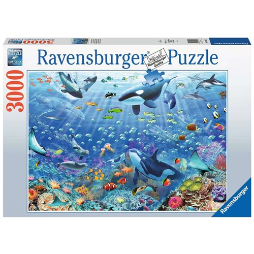 Puzzle Ravensburger: Barvita podvodna zabava (17444)