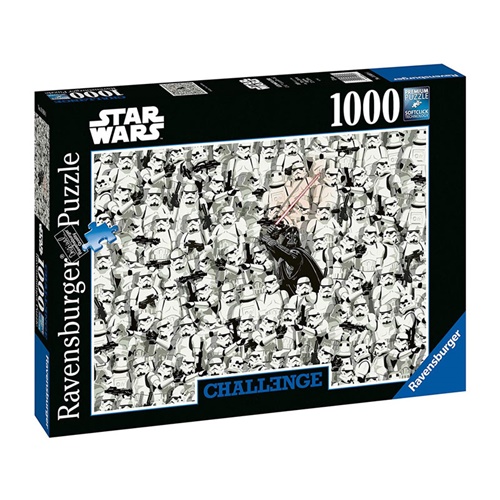 Puzzle Ravensburger: Challenge Star Wars, 1000 kosov, od 14. let