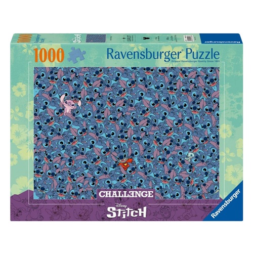 Puzzle Ravensburger: Disney Stitch, 1000 kosov, od 14. let