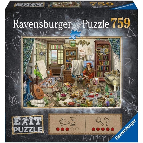 Puzzle Ravensburger Exit: Umetniški atelje (16782)