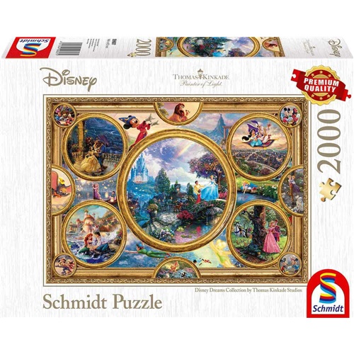 Puzzle Schmidt Disney Dreams Collection, 2000 kosov