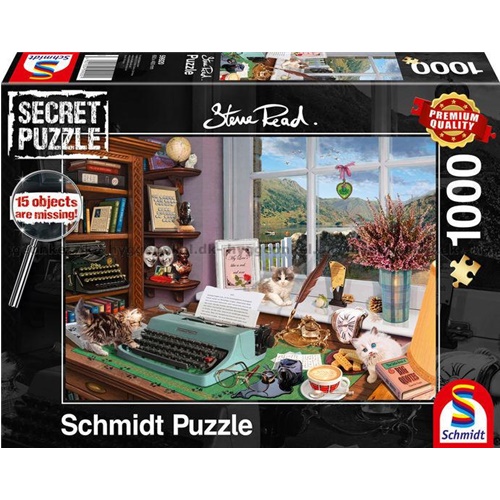 Puzzle Schmidt Games: Steve Read - At the desk, 1000 kosov