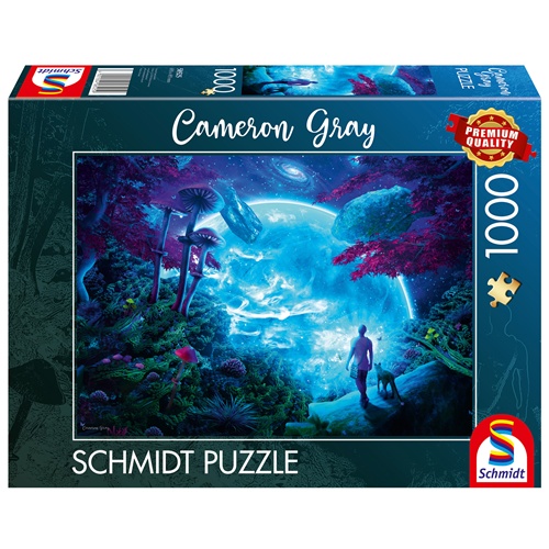 Puzzle  Schmidt Spiele Cameron Gray Sky Fantasy (1000 kosov), od 12. let