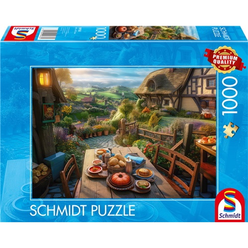 Puzzle Schmidt Spiele Zajtrk z razgledom (1000 kosov), od 12. let