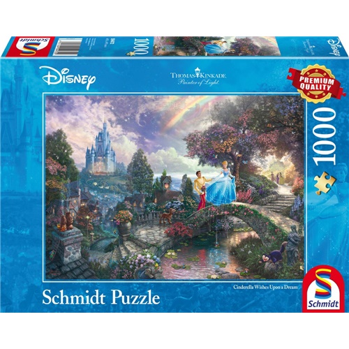 Puzzle Thomas Kinkade: Disney Pepelka, 1000 delov (59472)
