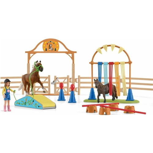 Schleich Farm World Pony Agility trening (42481)