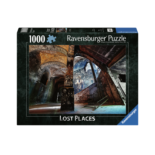Sestavljanka Ravensburger: Lost Places Edition - Alpenhaus Graffito Beelitzer Heilstätten (1000 kosov), od 14. let