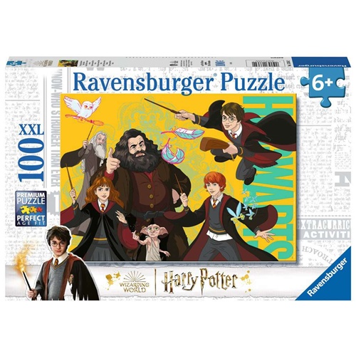Sestavljanka Ravensburger: Mladi čarovnik Harry Potter (100 kosov), od 6. let