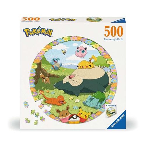 Sestavljanka Ravensburger: Pokémoni (500 kosov), od 12. let