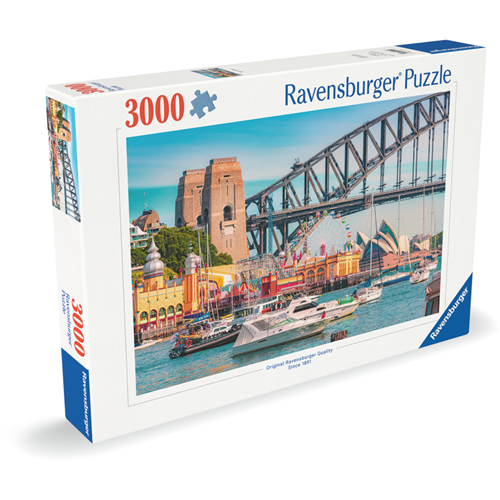 Sestavljanka Ravensburger : Skrivnostni Sydney (3000 kosov), od 14. let
