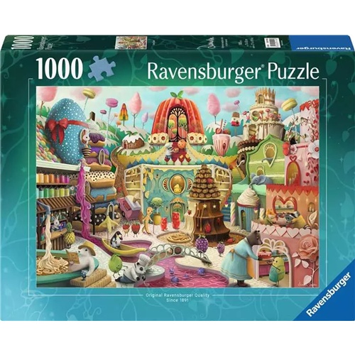 Sestavljanka Ravensburger Sweet Street, 1000 kosov, od 14. let