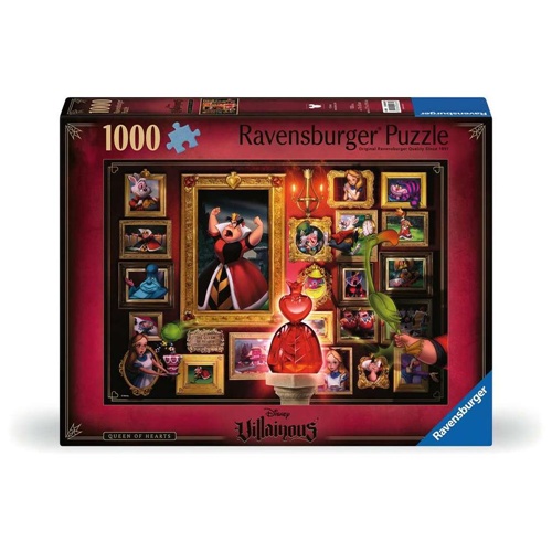 Sestavljanka Ravensburger: Zlobnež - Kraljica src (1000 delov), od 14. let