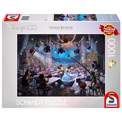 Sestavljanka Schmidt Thomas Kinkade Studios: Disney 100. letnica (1000 delov)