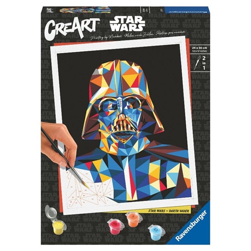 Slikanje po številkah Ravensburger CreArt Vojna zvezd - Darth Vader