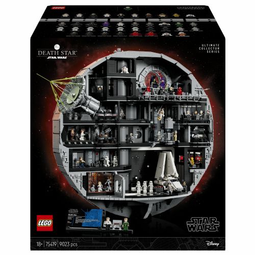 LEGO kocke LEGO Star Wars 75419 Zvezda smrti, 9023 kosov, 38 figur, zbirateljski model