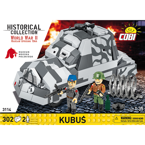 Tank Cobi Kubu? (Merilo 1:35), 302 kos, od 7. let