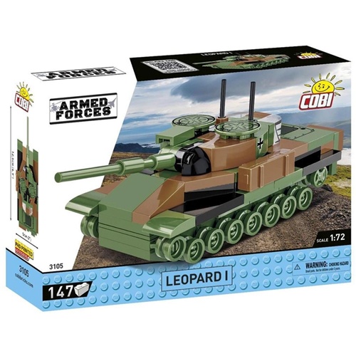 Tank Cobi Leopard 1 (merilo 1:72), 147 kos, od 6. let