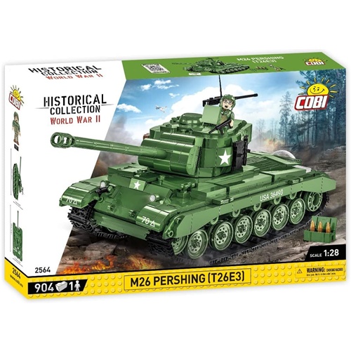 Tank  Cobi M26 Pershing T26E3 (merilo 1:28), od 9. let, 904 kos