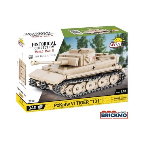 Tank Cobi PzKpfw VI Tiger 131 (merilo 1:48), 340 kos, od 8. let