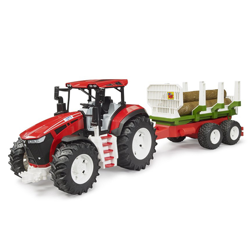 Traktor s prikolico Bruder ROADMAX s prikolico in 3 debli