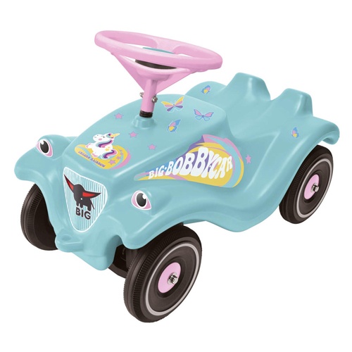 Vozilo avtomobil Simba-Dickie Bobby Car Classic Samorog, od 1. leta, plastika, turkizna/roza
