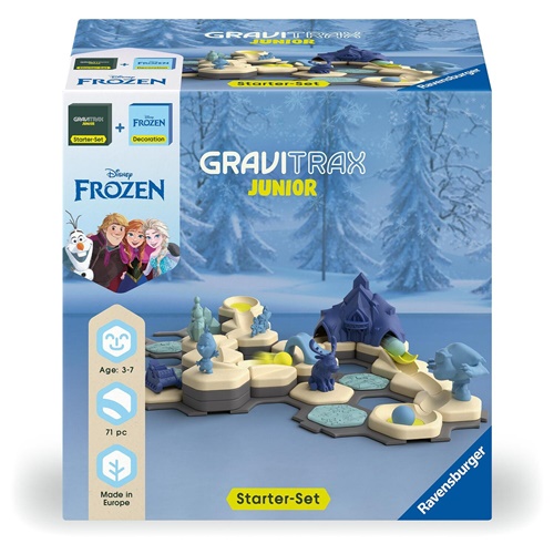 Začetni set GraviTrax Junior Starter-Set Frozen, od 3. let
