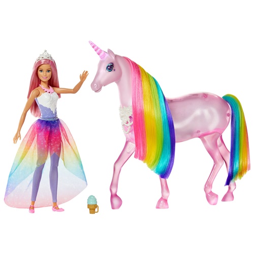 Barbie Dreamtopia Samorog In Lutka Z Dodatki Fxt26 Enaa