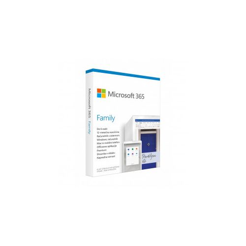 Microsoft 365 Family Mac/Win - slovenski - 1 letna naročnina - 6GQ-01602