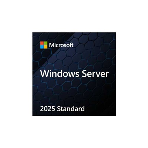 Microsoft DSP Windows Server Standard 2025 64Bit 1pk DVD 16 Core (EN)