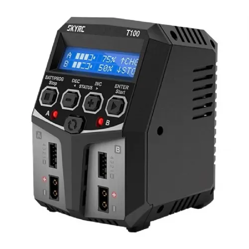 Polnilnik SkyRC T100 2 x 50 W