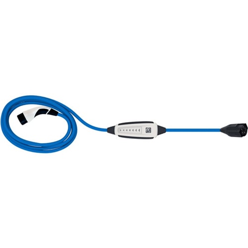 E-polnilnica NRGkick Optimal 11 kW, 10 m kabel, Wi-Fi/Bluetooth, bela, 3 vtiči in torbica