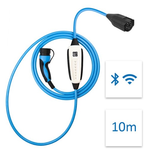 E-polnilnica NRGkick Pure 32A 22 kW 10m kabel Wi-Fi Bluetooth
