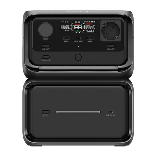 EcoFlow River 3 Max Plus 858Wh elektrarna (brezžična)