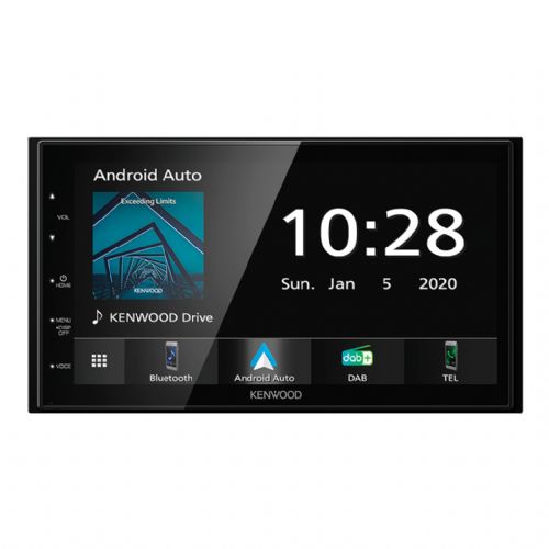 Avtoradio Kenwood DMX5020DABS 2 DIN, Bluetooth, USB, predvajanje MP3, črn