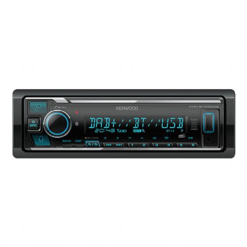 Avtoradio Kenwood KMMBT508DAB DAB+, Bluetooth, USB, 1 DIN, črn