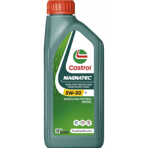 Motorno olje Castrol Magnatec 5W30 P za dizelske in bencinske motorje, 1L