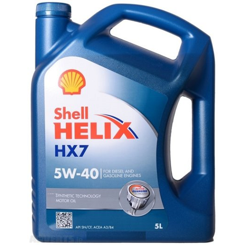 Olje Shell Helix HX7 5W40 5L