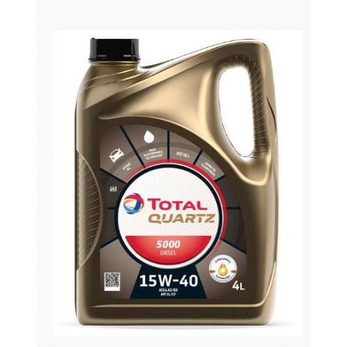Olje Total Quartz 5000 15W40 4L