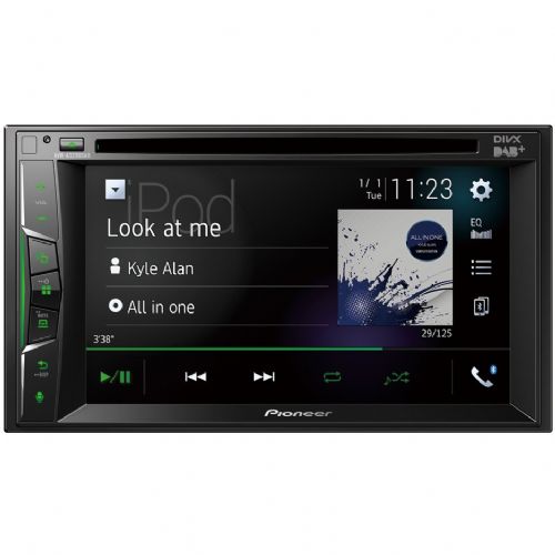 Avtoradio Pioneer AVH-A3200DAB 2 DIN, 6,2" zaslon na dotik, DAB+ radio, Bluetooth, CD/DVD predvajalnik