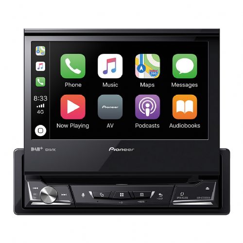 Avtoradio Pioneer AVH-Z7200DAB 1 DIN, zložljiv 7" LCD zaslon na dotik, Bluetooth, DAB+, Apple CarPlay, USB