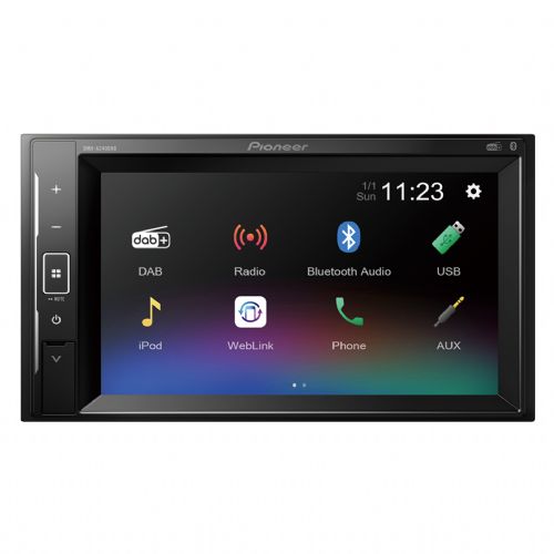 Avtoradio Pioneer DMH-A240DAB 2 DIN, 200 W, Bluetooth, DAB/DAB+, zaslon na dotik