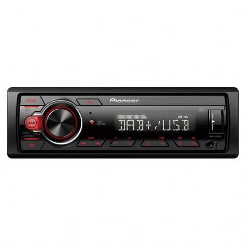 Avtoradio Pioneer MVH-130DAB 1 DIN, DAB/DAB+, USB, FLAC/MP3, 4×50 W