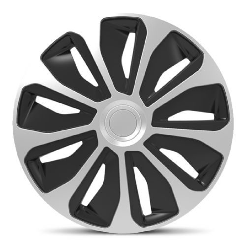 Pokrovi platišč Autostyle Platin Silver/Black 13''