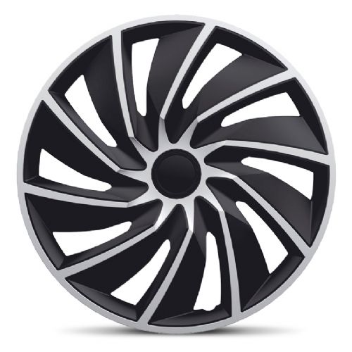 Pokrovi platišč Autostyle Turbo Silver/Black 14''
