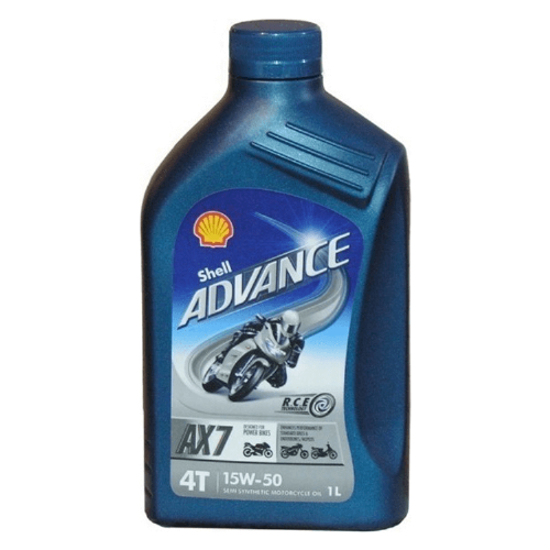 Olje Shell Advance 4T AX7 15W50 1L