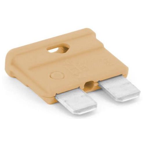 TRU COMPONENTS  8551180 standardna ploščata varovalka za avtomobil 5 A svetlo rjava 1 kos