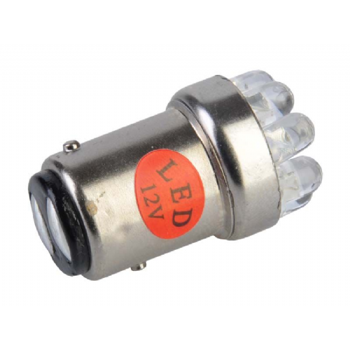 Žarnica G18,5 - 9LED 12V rdeča