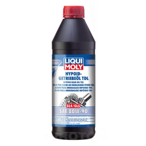 LIQUI MOLY HYPOID GEAR OIL GL4/5 TDL SAE 80W90 1L OLJE MENJALNIKA API